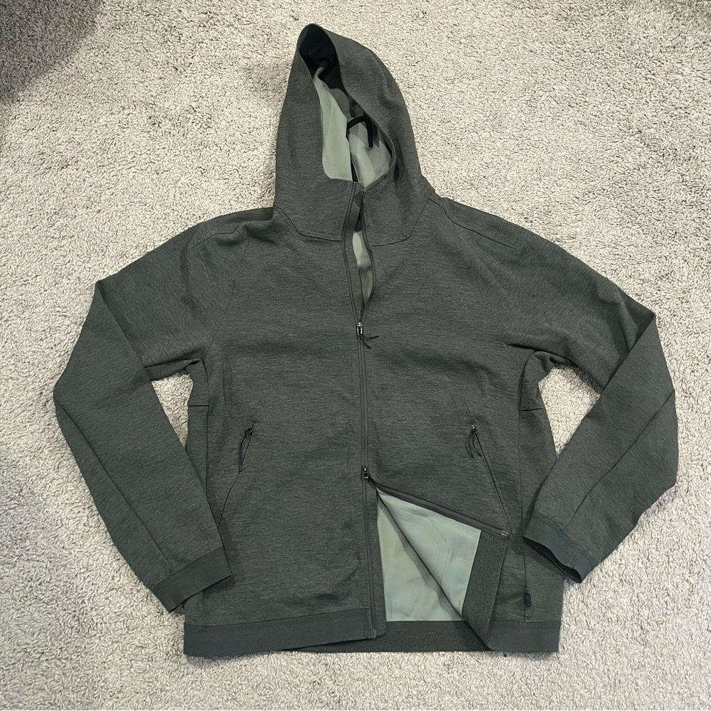 Lululemon Green Hooded Jacket